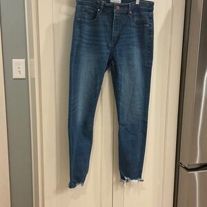 Women’s Loft skinny jeans, size 10.